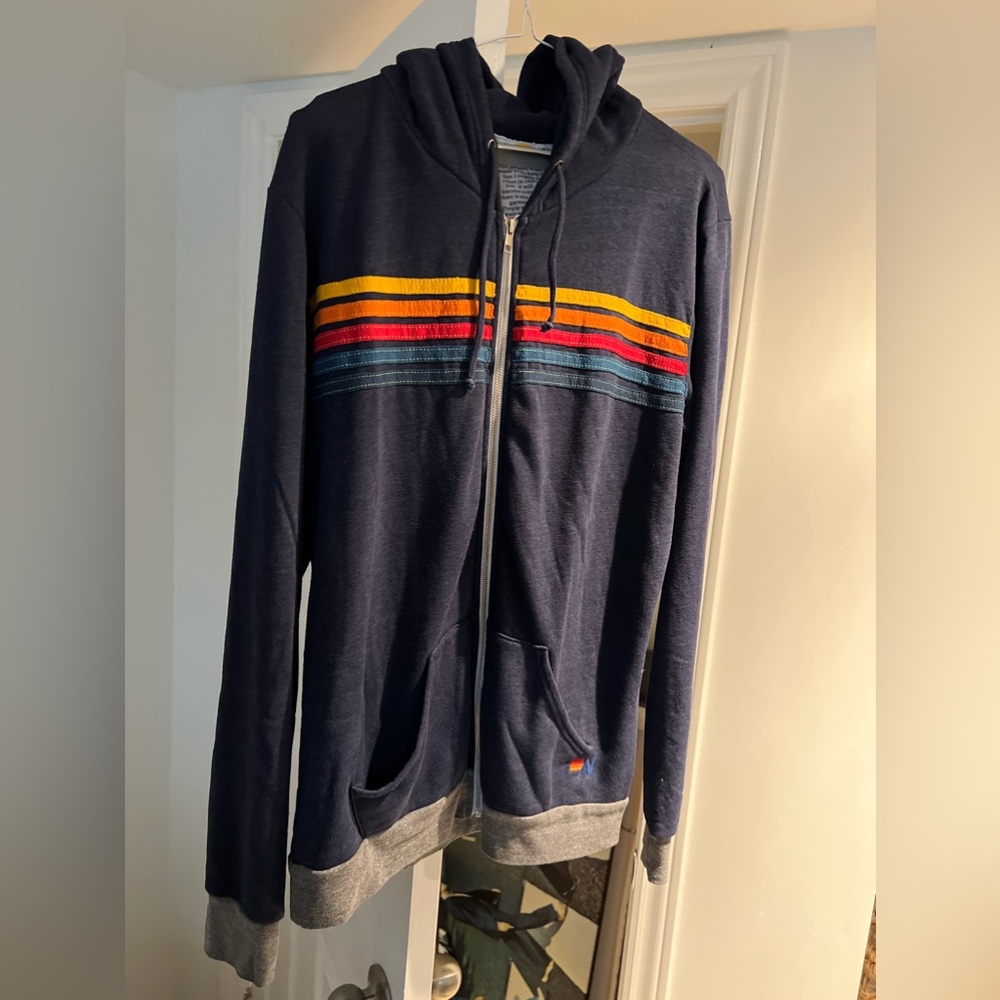 EUC Mens Aviator Nation Zip Up size XL